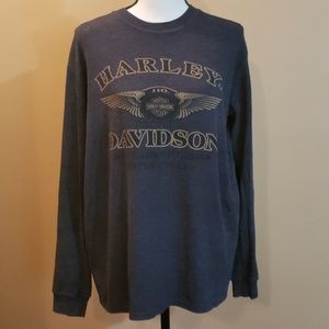 *3/$30* Long Sleeve Harley Shirt Sz M
